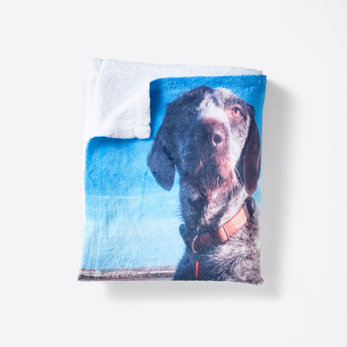 An image of 60" x 50" (127x152cm) Personalised Fleece Photo Blanket | By Truprint